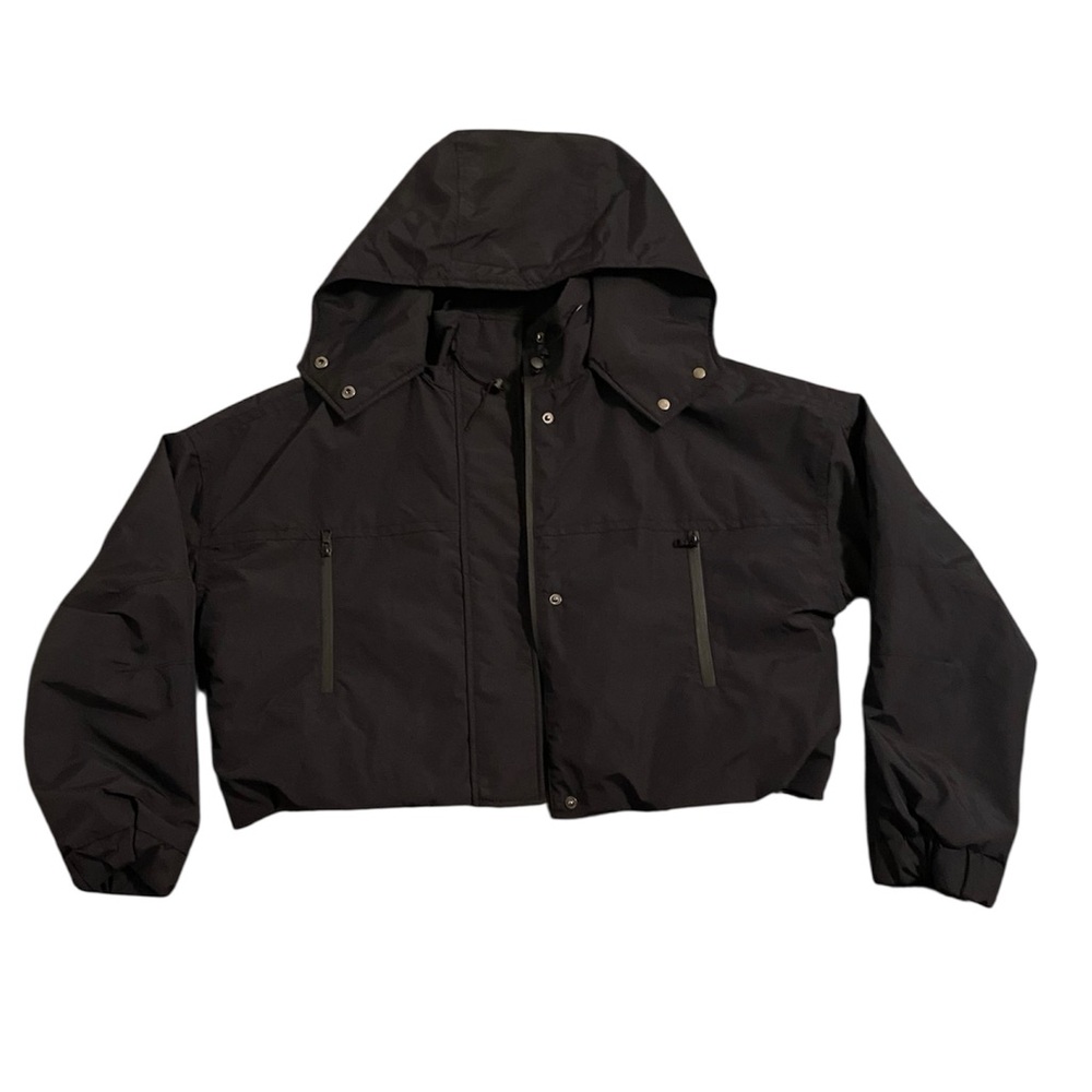 Celsius Women’s Hooded Puffer Jacket — Black — Size XL, NWT —
